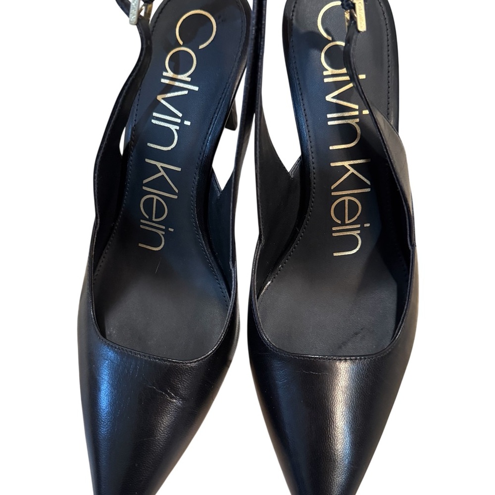 Calvin Klein Sleek Black Heels